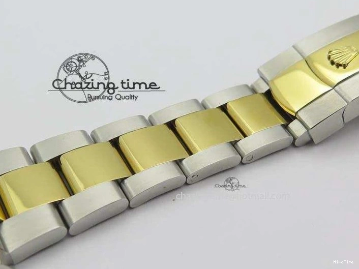 MiroTime 0404 DateJust II 116333 SS YG 41mm EW Best Edition White Dial Roman Markers On SS Bracelet A Casual 3821